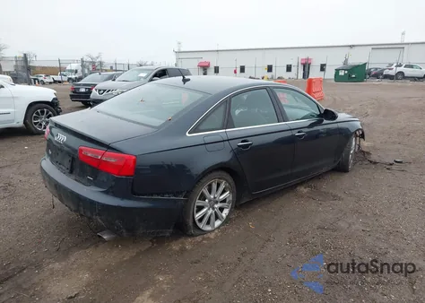 2015 Audi A6 2.0T Premium из США, поврежденный, VIN WAUGFAFC2FN012504